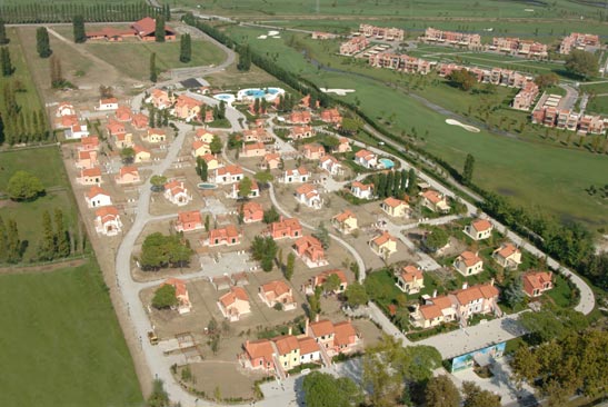 Progetto veduta aerea